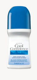 Cool Confidence Baby Powder Roll- On Antiperspirant Deodorant