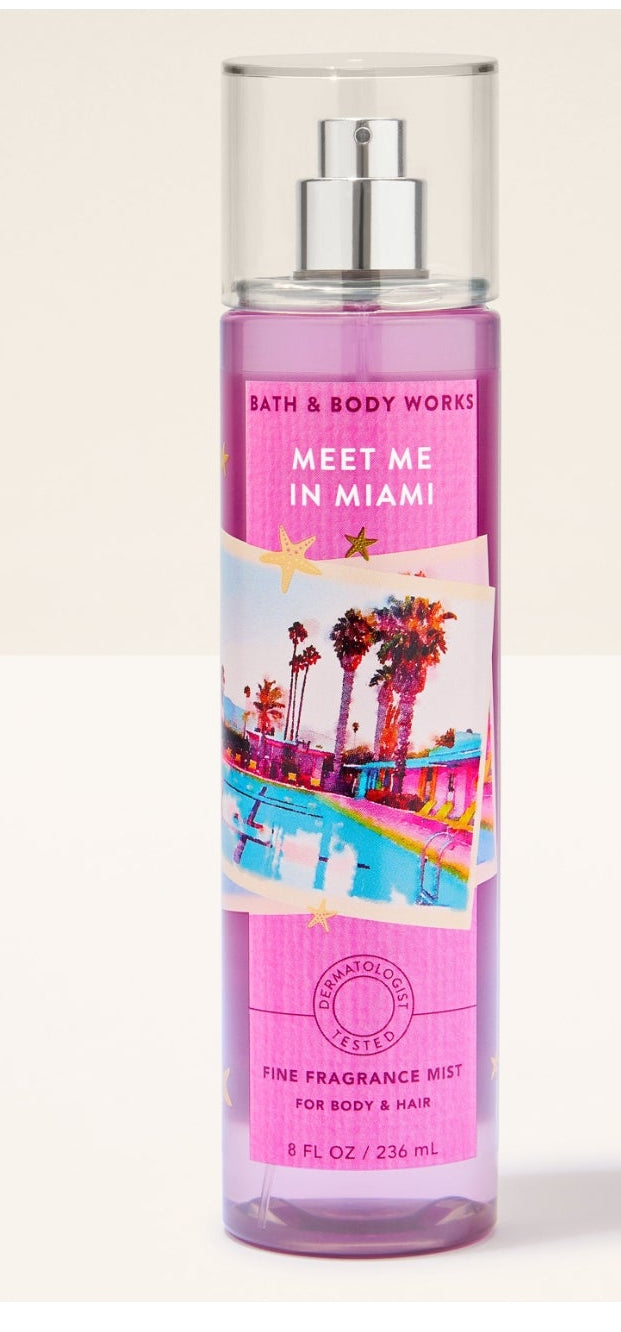 Meet Me in Mami Fine Fragrance Mist.